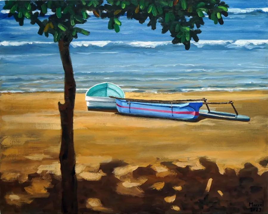 21 Barque et pirogue